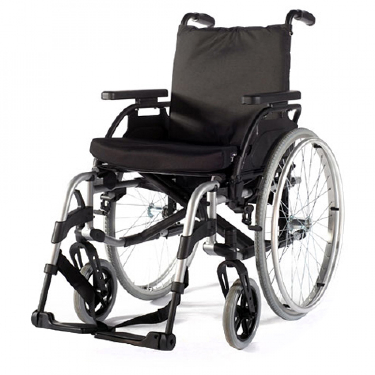 Invalidní vozík Mechanický invalidní vozík, šířky sedu 40 - 48 cm foto